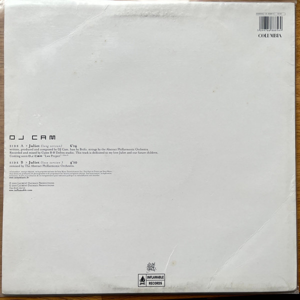 DJ Cam - Juliet | Inflamable (COL 668885-6) - 2