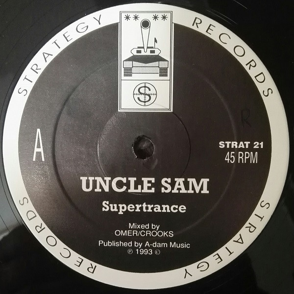 Uncle Sam - Supertrance | Strategy Records (STRAT 21)
