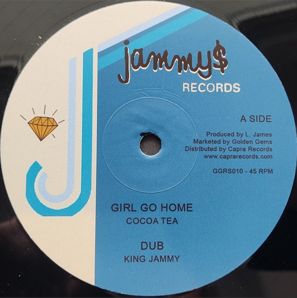 Cocoa Tea - Girl Go Home | Jammy's Records (GGRS010) - main
