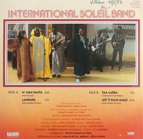 International Soleil Band - International Soleil Band | West African Music (WAM) (793.016) - 2 International Soleil Band - International Soleil Band | West African Music (WAM) (793.016) - 2