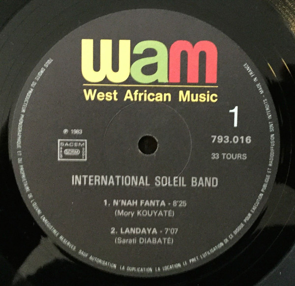 International Soleil Band - International Soleil Band | West African Music (WAM) (793.016) - 3 International Soleil Band - International Soleil Band | West African Music (WAM) (793.016) - 3
