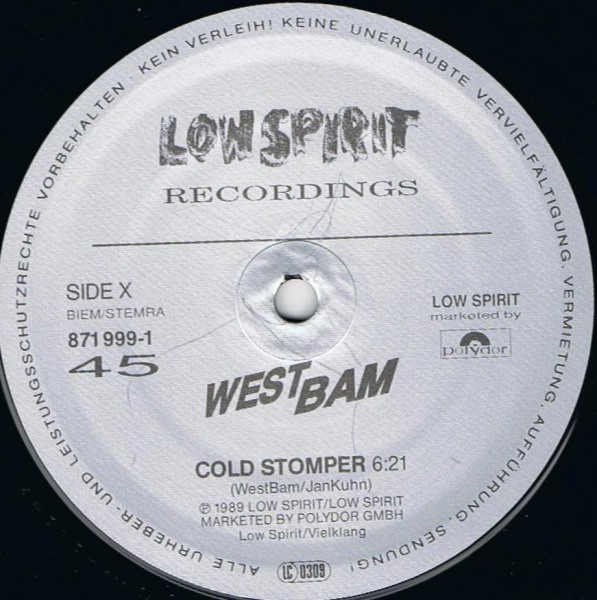 WestBam - Cold Stomper | Low Spirit Recordings (871 999-1) - 3