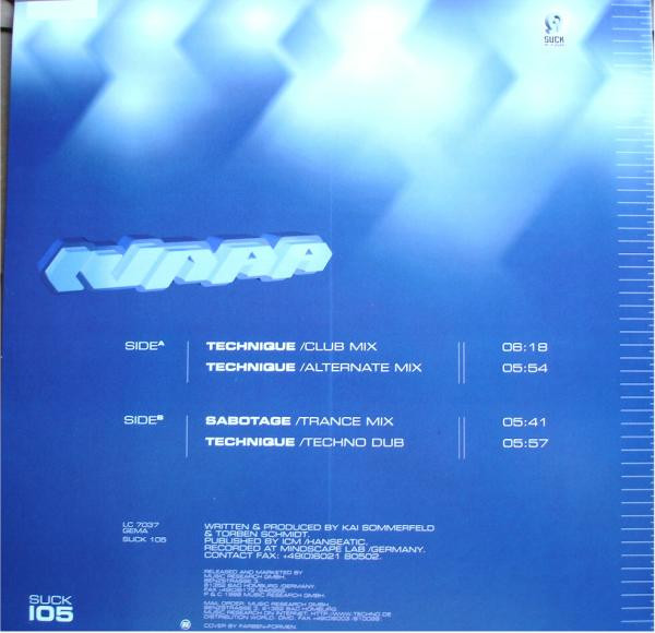 Lunaa - Technique Et Sabotage | Suck Me Plasma (SUCK 105) - 2 Lunaa - Technique Et Sabotage | Suck Me Plasma (SUCK 105) - 2