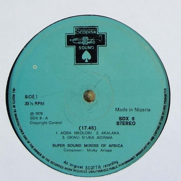 Super Sound Mixers Of Africa - Agba Nkolobi | Scodisk Sound (SDX 8) - 2