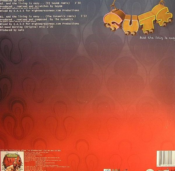 Guts - And The Living Is Easy... | Wax On (WAX-12002) - 2