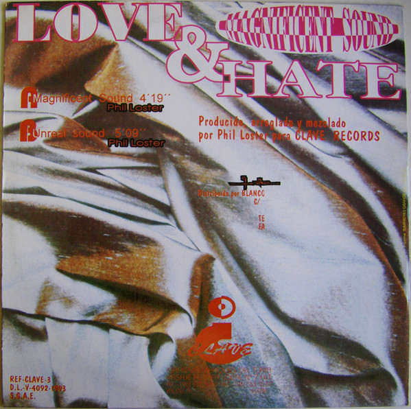 Love & Hate - Magnificent Sound | Clave Records (CLAVE-3) - 2