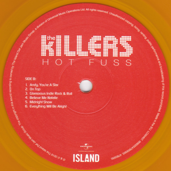 The Killers - Hot Fuss | Island Records (4785930) - 3