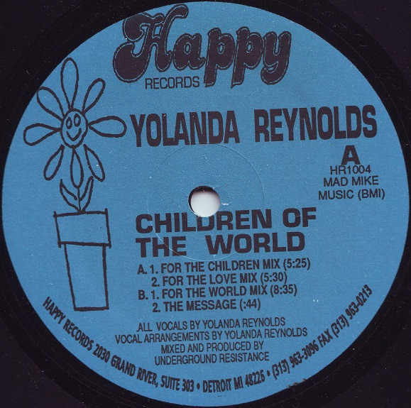 Yolanda Reynolds - Children Of The World | Happy Records (HR1004)