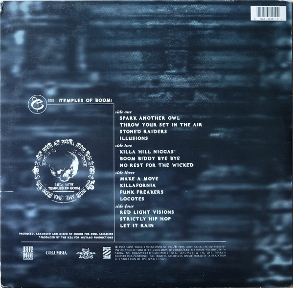 Cypress Hill - III (Temples Of Boom) | Columbia (C2 66991) - 2