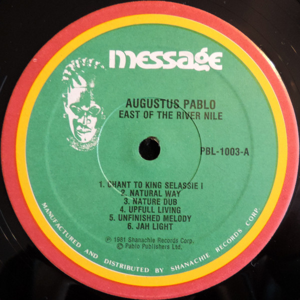 Augustus Pablo - East Of The River Nile | Message (MESSAGE 1003) - 3
