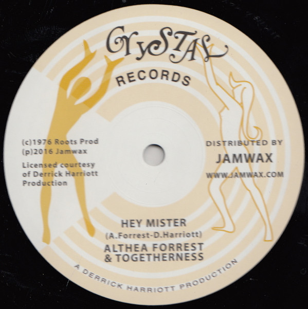 Althea Forrest & Togetherness - Hey Mister | Crystal Records (none) - main