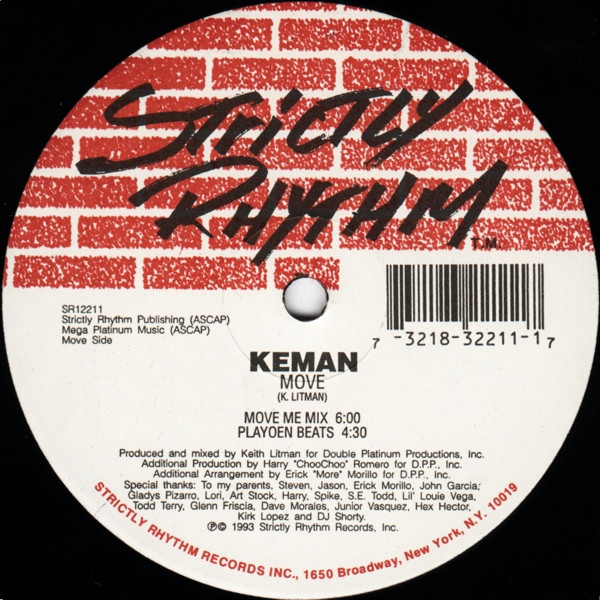 Keman - Rock / Move | Strictly Rhythm (SR12211)