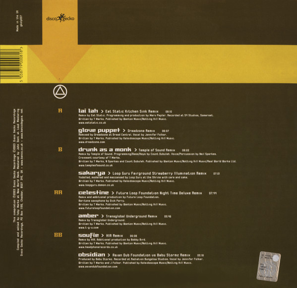 Banco De Gaia - 10 Years (Remixed) | Disco Gecko (GKOLP007) - 3 Banco De Gaia - 10 Years (Remixed) | Disco Gecko (GKOLP007) - 3