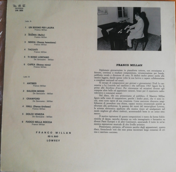 Franco Millan - Instrument Show | D.S.E. Records (dn 005) - 2 Franco Millan - Instrument Show | D.S.E. Records (dn 005) - 2