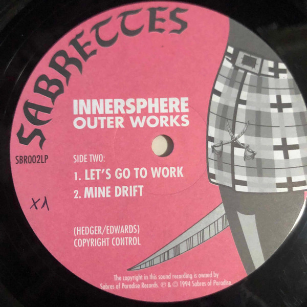 Innersphere - Outer Works | Sabrettes (SBR002LP) - 4 Innersphere - Outer Works | Sabrettes (SBR002LP) - 4