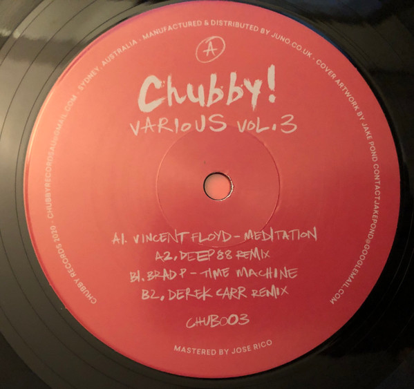 Vincent Floyd / Brad Peterson - Various Vol. 3 | Chubby! (CHUB003) - 3