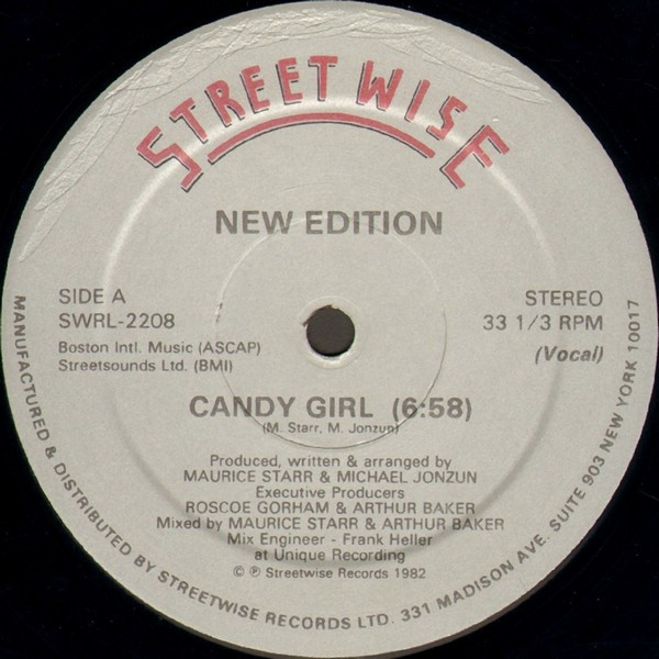New Edition - Candy Girl | Streetwise (SWRL-2208) - main