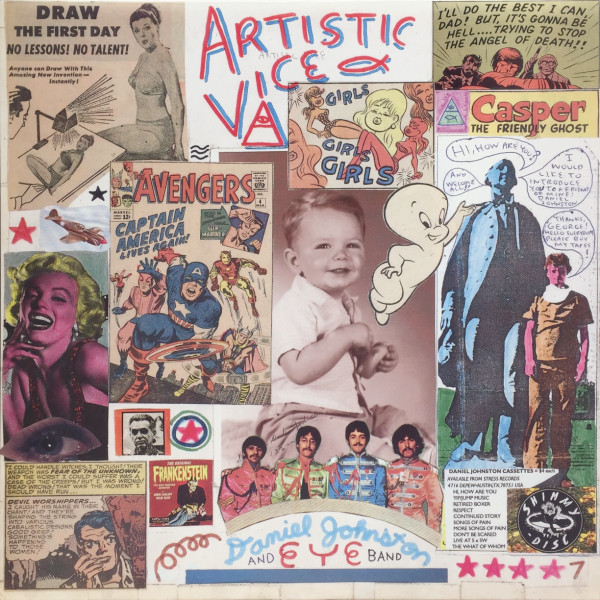 Daniel Johnston - Artistic Vice | Shimmy Disc (SHIMMY 048) - main