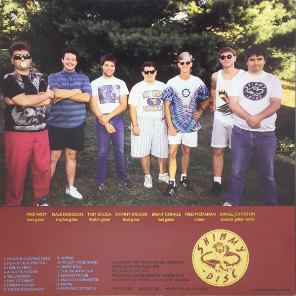 Daniel Johnston - Artistic Vice | Shimmy Disc (SHIMMY 048) - 2