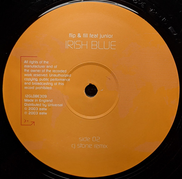 Flip & Fill Feat Junior - Irish Blue | All Around The World (12GLOBE309) - 4