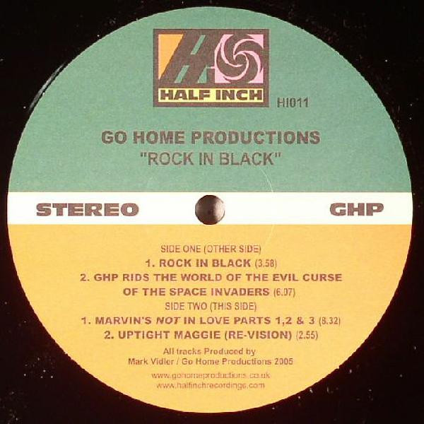 Go Home Productions - Rock In Black | Half Inch Recordings (HI011)