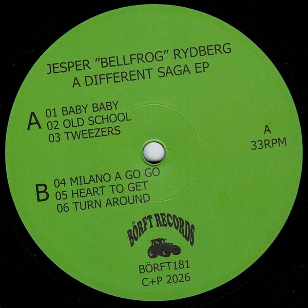 Jesper Rydberg - A Different Saga Ep | Börft Records (BÖRFT181)