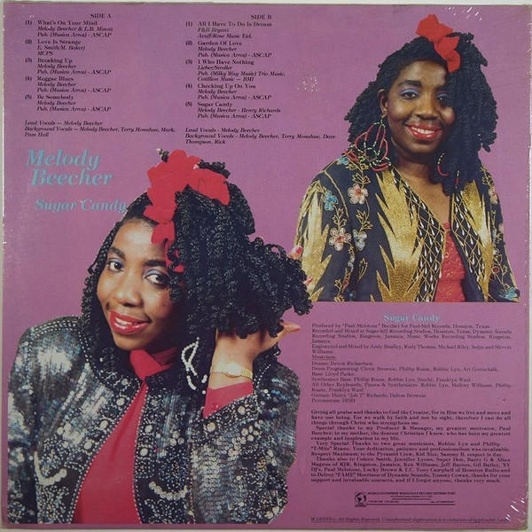 Melody Beecher - Sugar Candy | Justice (JUSLP 09) - 2