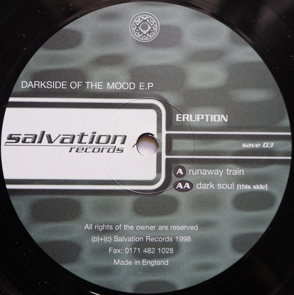 Eruption - Darkside Of The Mood EP | Salvation Records (Save 03)