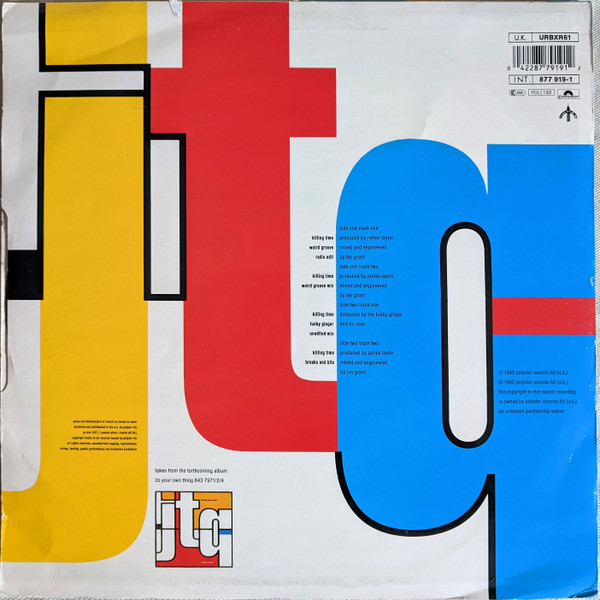 The James Taylor Quartet - Killing Time Remix | Urban (URBXR 61) - 2