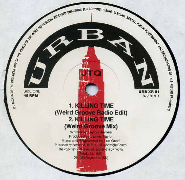 The James Taylor Quartet - Killing Time Remix | Urban (URBXR 61) - 3