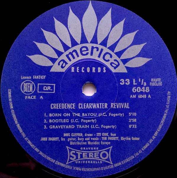 Creedence Clearwater Revival - Proud Mary / Bayou Country | America Records (30 AM 6048) - 3