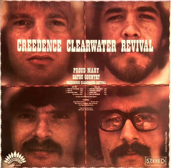 Creedence Clearwater Revival - Proud Mary / Bayou Country | America Records (30 AM 6048) - main