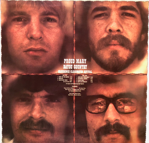 Creedence Clearwater Revival - Proud Mary / Bayou Country | America Records (30 AM 6048) - 2