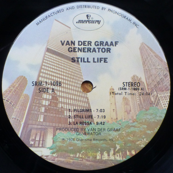 Van Der Graaf Generator - Still Life | Mercury (SRM-1-1096) - 3 Van Der Graaf Generator - Still Life | Mercury (SRM-1-1096) - 3