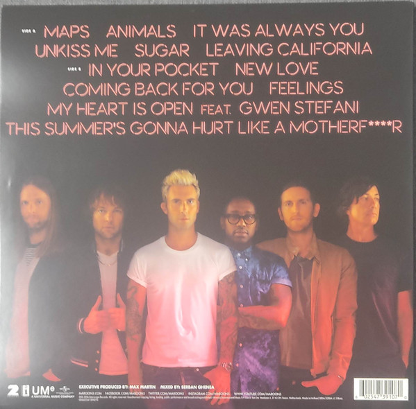 Maroon 5 - V | 222 Records (00602547391070)