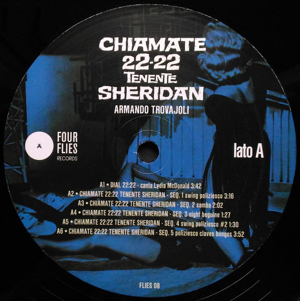 Armando Trovaioli - Chiamate 22-22 Tenente Sheridan | Four Flies Records (FLIES 08) - 3