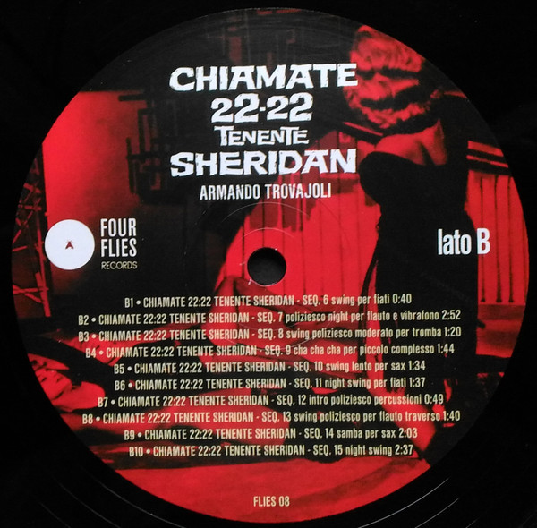 Armando Trovaioli - Chiamate 22-22 Tenente Sheridan | Four Flies Records (FLIES 08) - 4