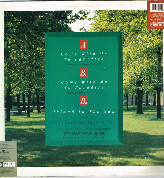 Tony Christie - Come With Me To Paradise | White Records (614 389) - 2 Tony Christie - Come With Me To Paradise | White Records (614 389) - 2