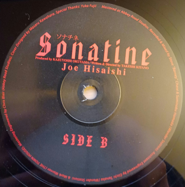 Joe Hisaishi - Sonatine = ソナチネ | WRWTFWW Records Switzerland (WRWTFWW104) - 3