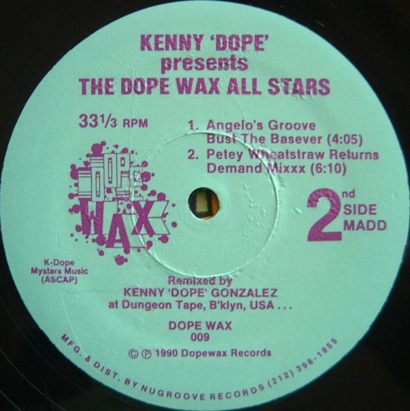 Kenny "Dope" Gonzalez Presents The Dope Wax All Stars - The Dope Wax All Stars | Dopewax (DOPE WAX 009) - 4