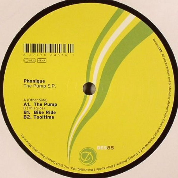 Phonique - The Pump E.P. | Dessous Recordings (Dessous85) - 3