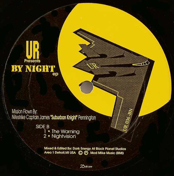 Suburban Knight - By Night EP | Underground Resistance (UR-036) - 2