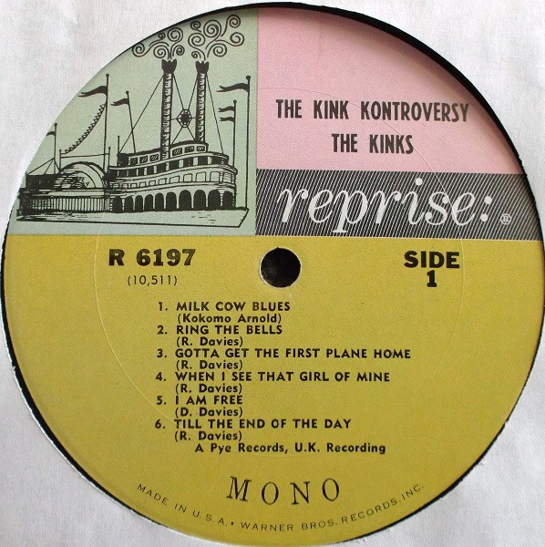 The Kinks - The Kink Kontroversy | Reprise Records (R-6197) - 3