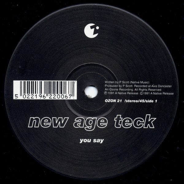 New Age Technology - You Say | Ozone Recordings (OZON 21)