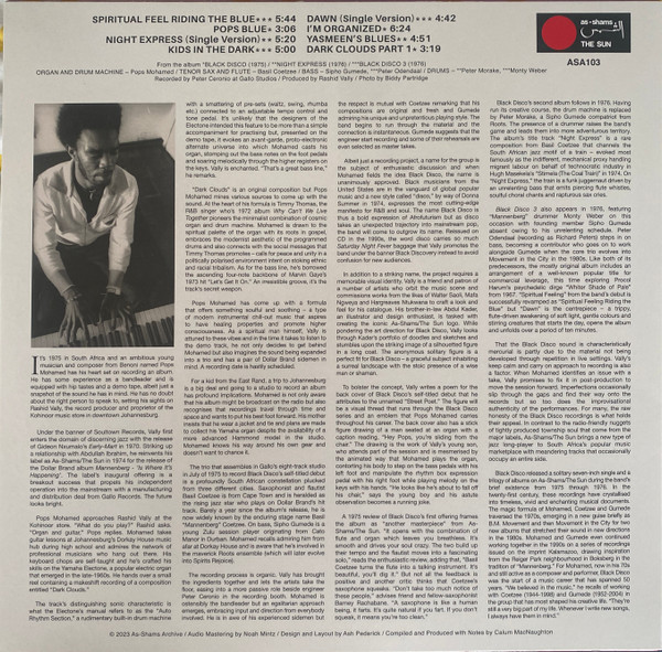 Black Disco - Discovery 1975-1976 | As-Shams Archive Series (ASA103)