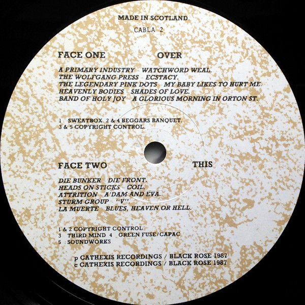 Various - Perdurabo | Cathexis Recordings (CABLA 2) - 4