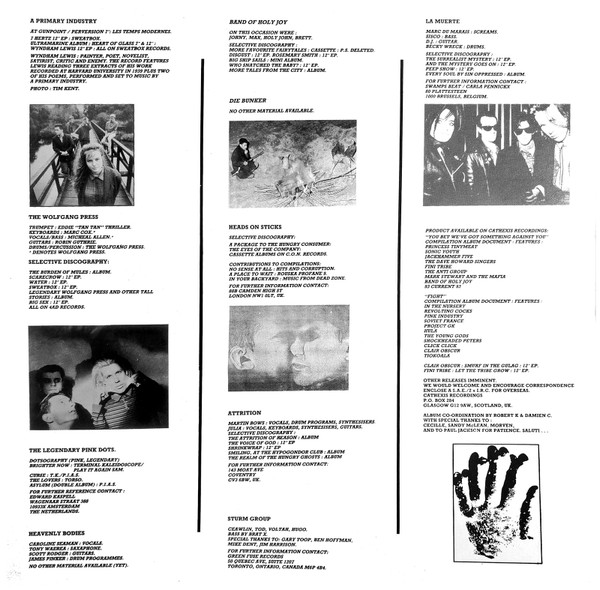 Various - Perdurabo | Cathexis Recordings (CABLA 2) - 3