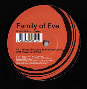 Family Of Eve - I Wanna Be Loved By You | BBE (BBE12011) - 2