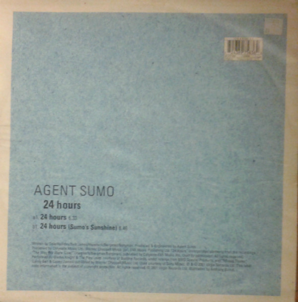 Agent Sumo - 24 Hours | Virgin (VST1806) - 2