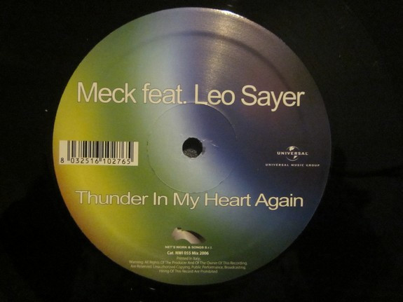 Meck Feat. Leo Sayer - Thunder In My Heart Again | Net's Work & Songs S.r.l. (NWI 055 Mix 2006) - 3